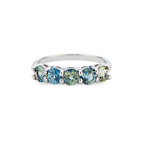 The Ocean Blue Parti Sapphire Ring