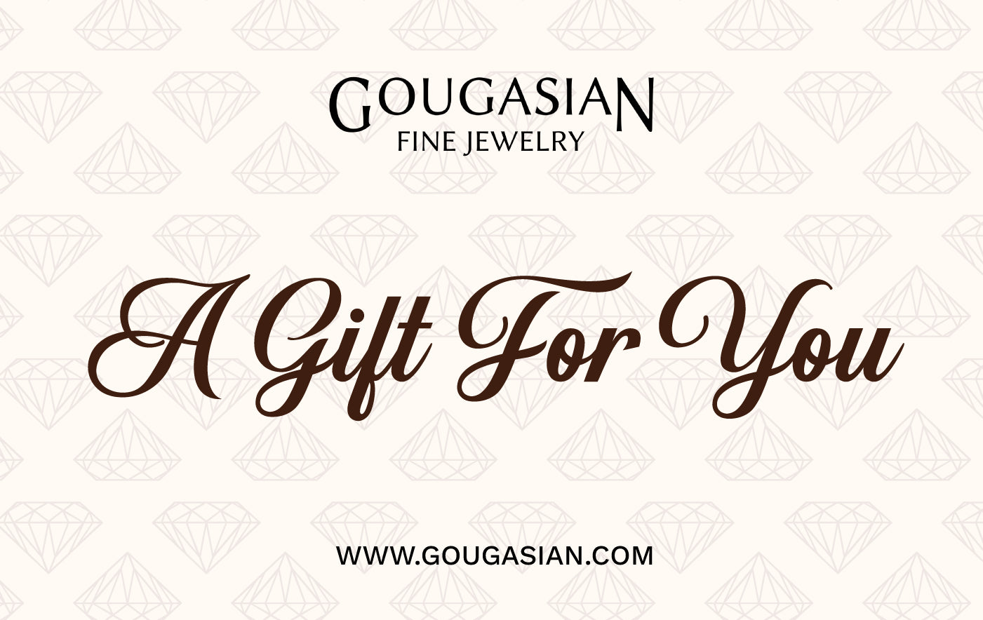 Gougasian Fine Jewelry Gift Card